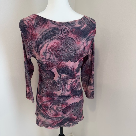 Johnny Heaven Babydoll Blouse Y2K Grunge L - Picture 2 of 7